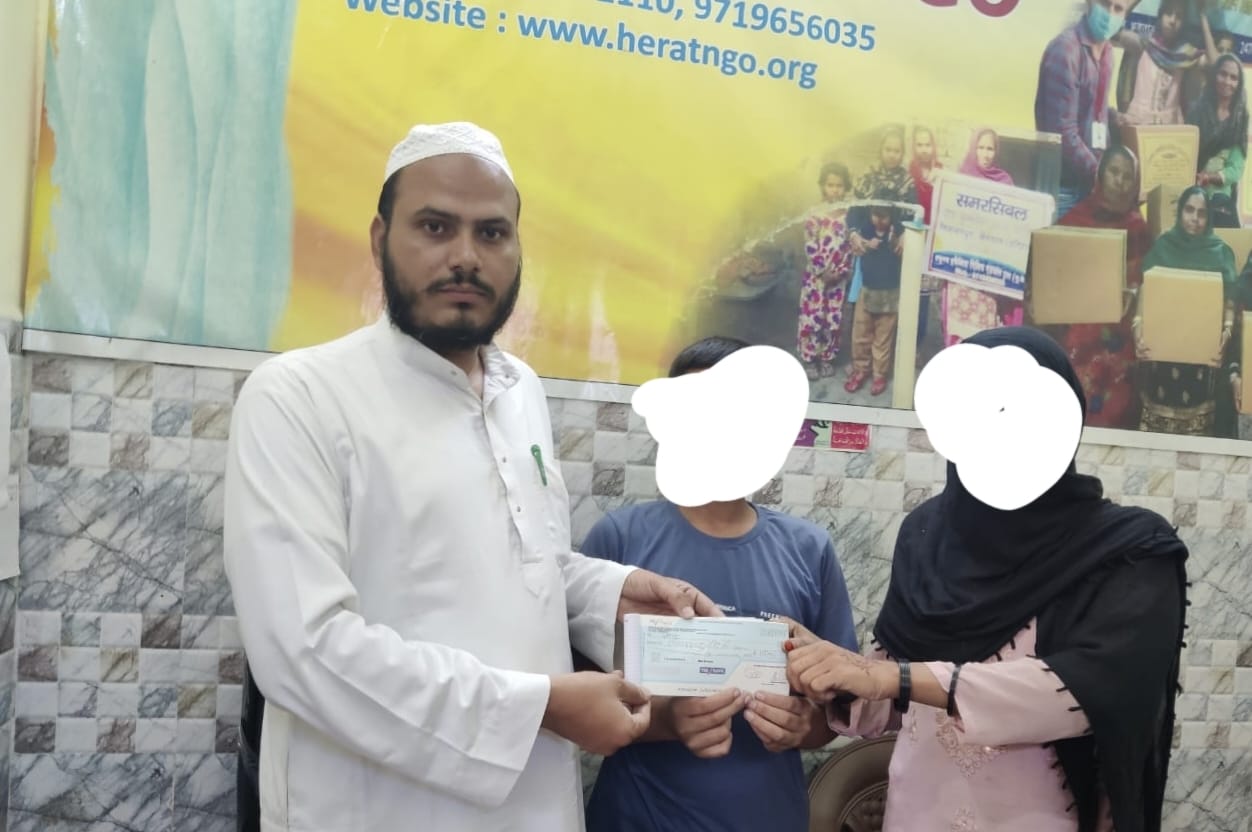 संस्था ने की शिक्षा में मदद फीस और कोर्स दिलाया – साबरी